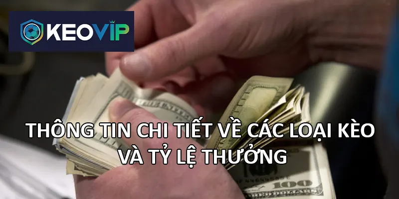 Cụ thể về các kiểu kèo và tỷ lệ thưởng