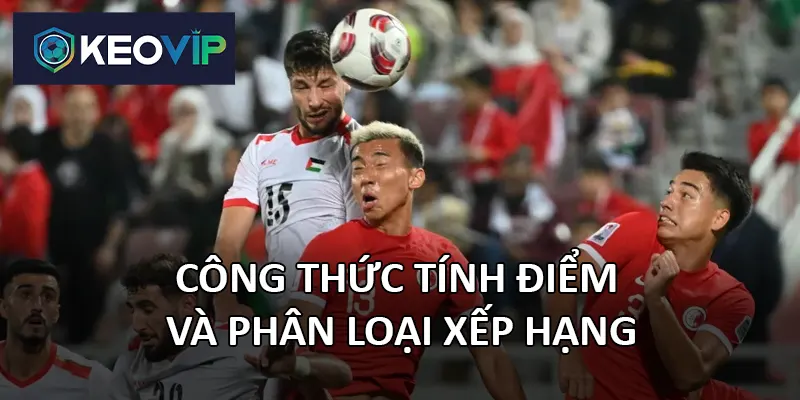 Hệ thống tính điểm và xếp hạng của Asian Cup được xây dựng rõ ràng